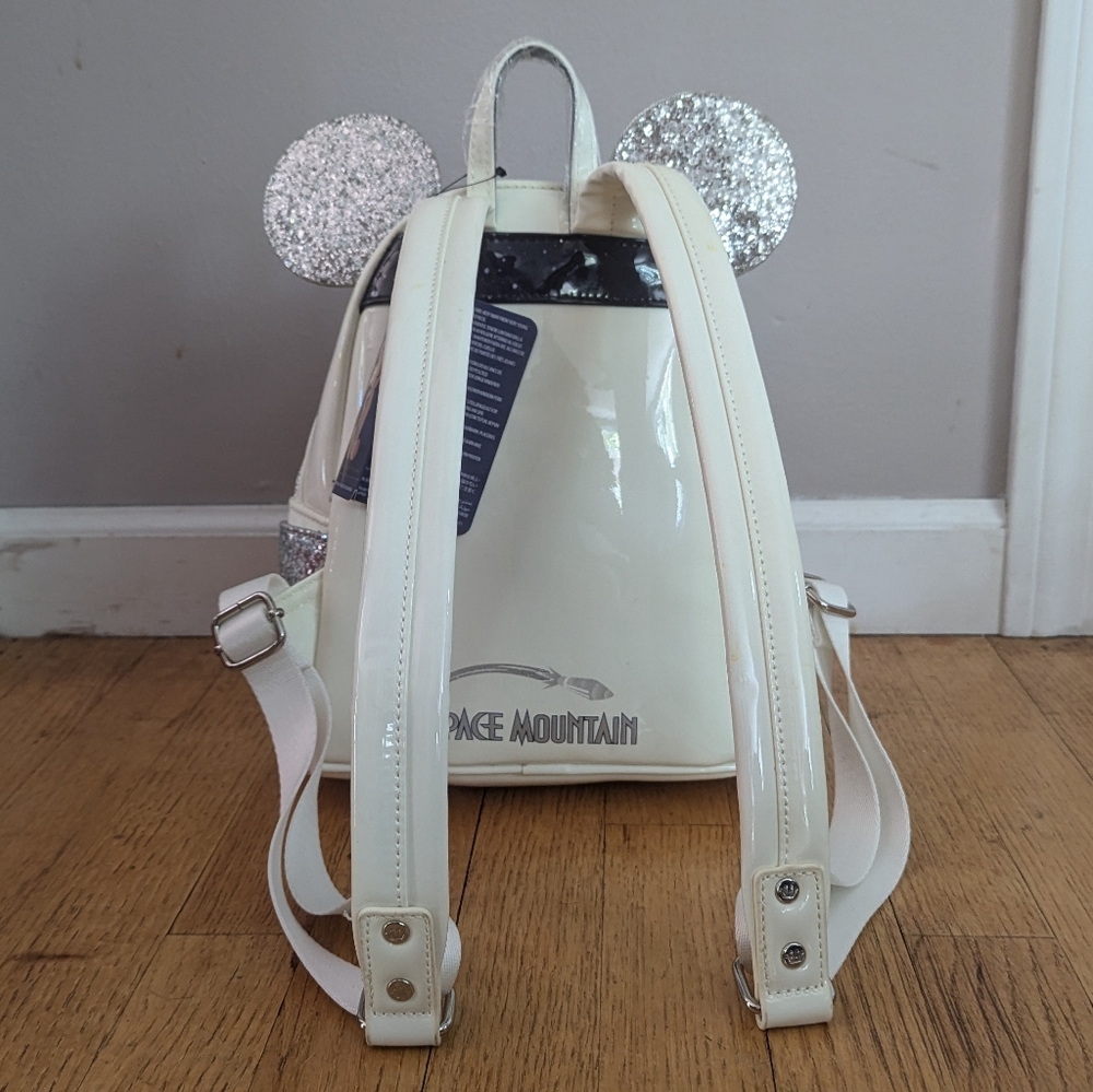 Loungefly Disney Space Mountain Mickey Mouse Main Attraction Backpack BNWT - Picture 5 of 11